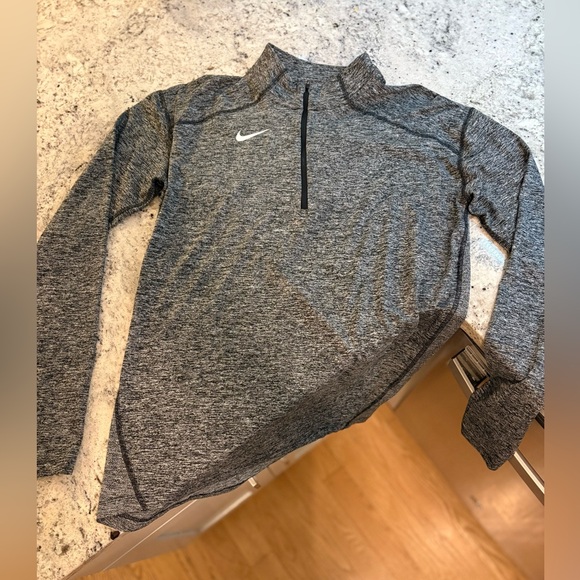 Nike Other - Nike Dri-Fit Gray Quarter-Zip Pullover Medium